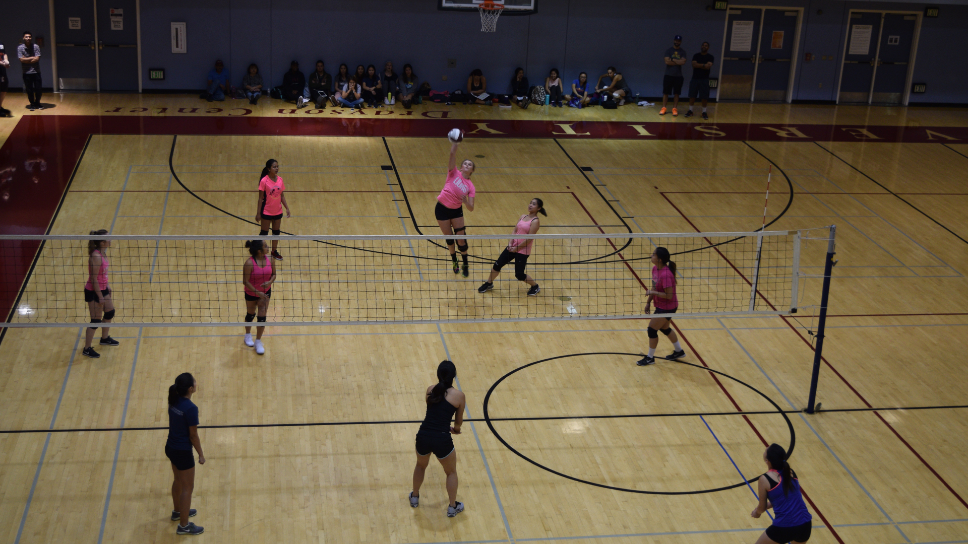 Women's volleyball match