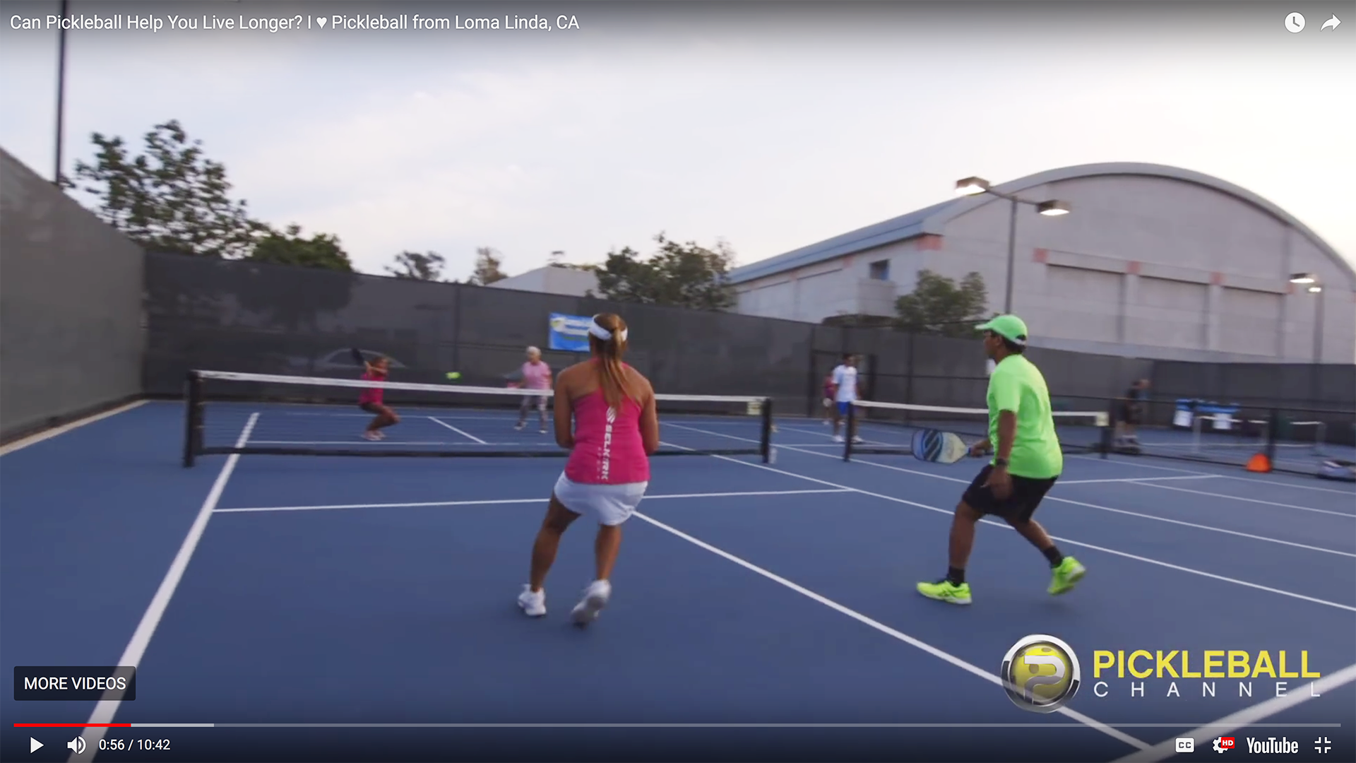 Pickleball at LLU Drayson Center