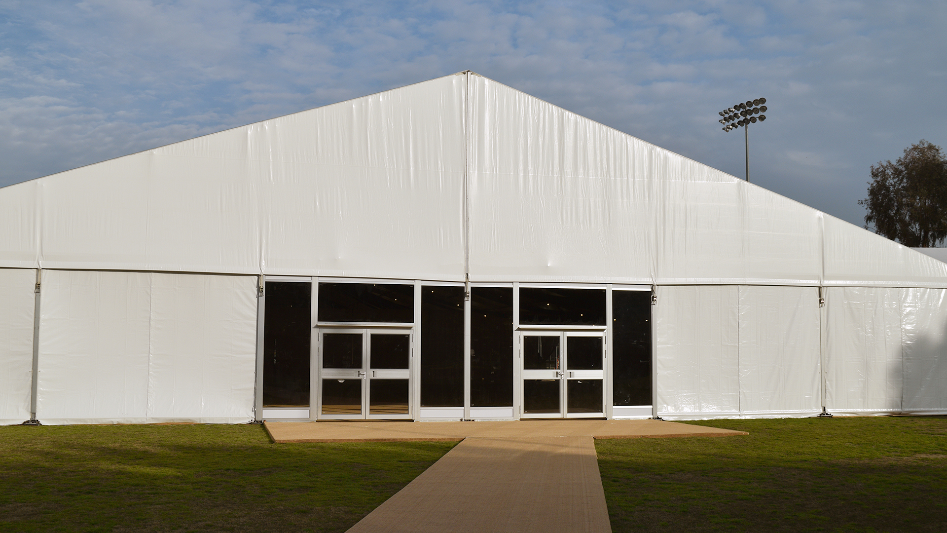 Homecoming 2019 tent