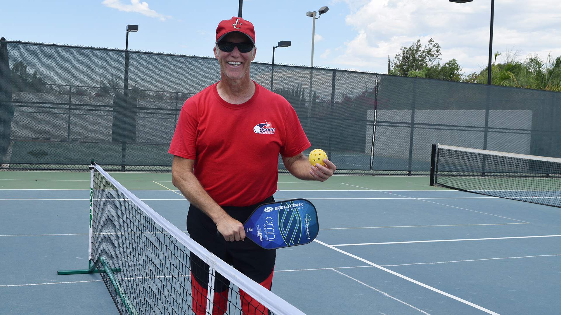 Bob Mitchell, pickleball enthusiast