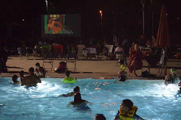 Final Swim-N-Cinema Offers a Cool End to a Hot, Summer's Day