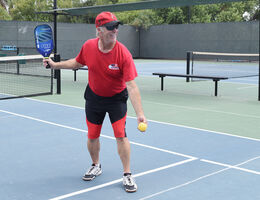 Bob Mitchell, pickleball enthusiast