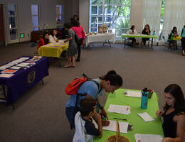 Members and visitors for Health Expo