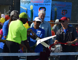 Ribbon cutting